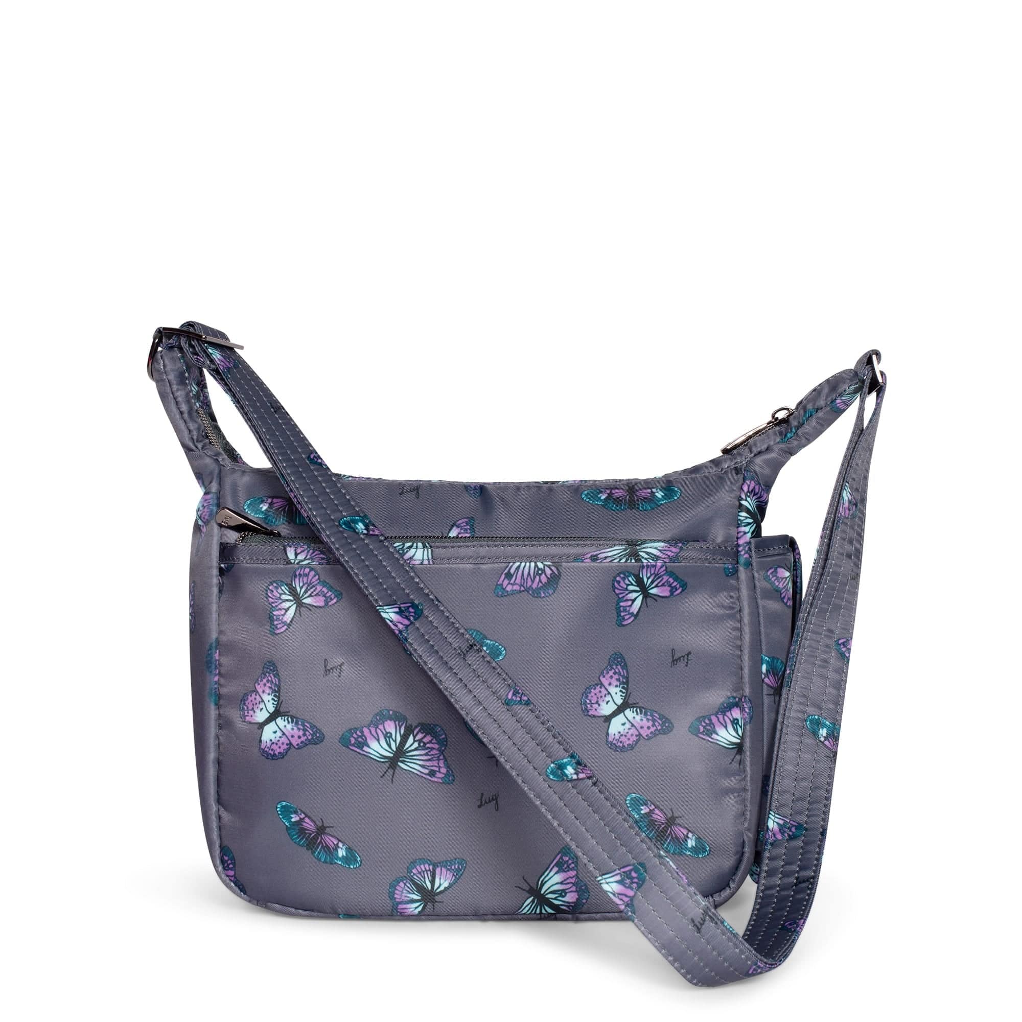 Flutter SE Crossbody Bag - BUTTERFLY GREY - FlutterSE_Butterfley_Grey_04